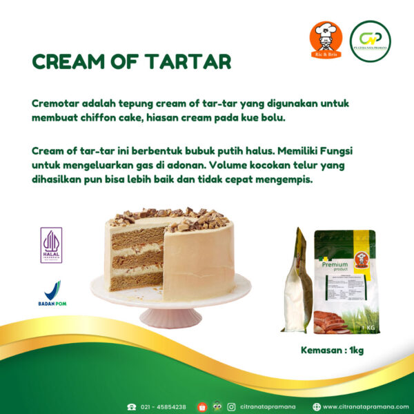 Cream Of Tartar Cremotar