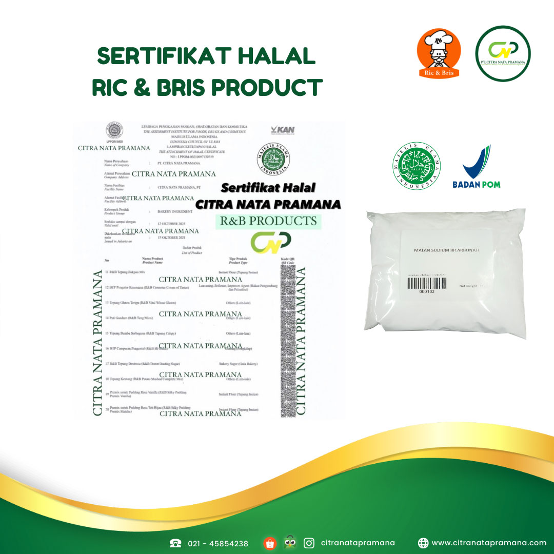 Malan Sodium Bicarbonate Soda Kue Supplier Bahan Kue