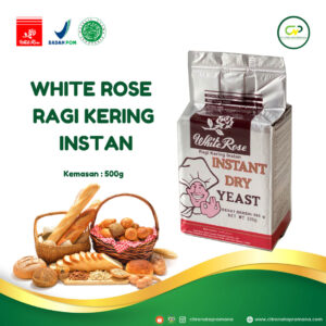 White Rose Instant Dry Yeast Ragi Kering Instant