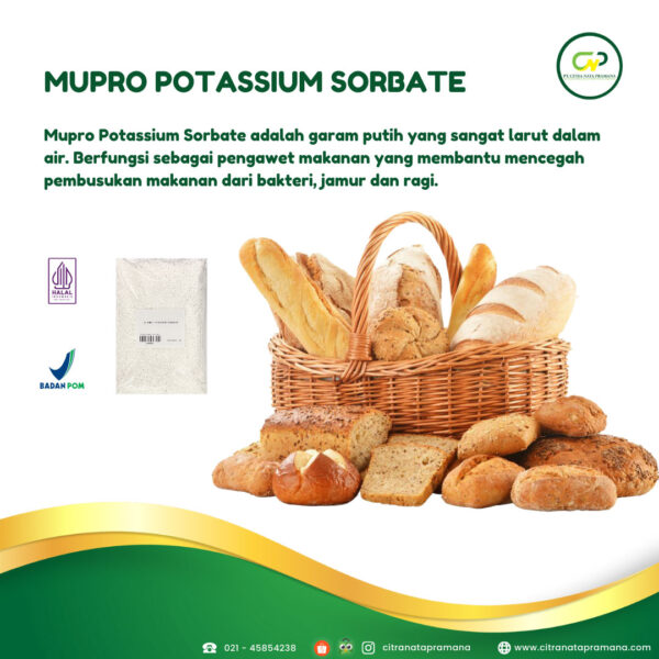 Mupro Pottasium Sorbate