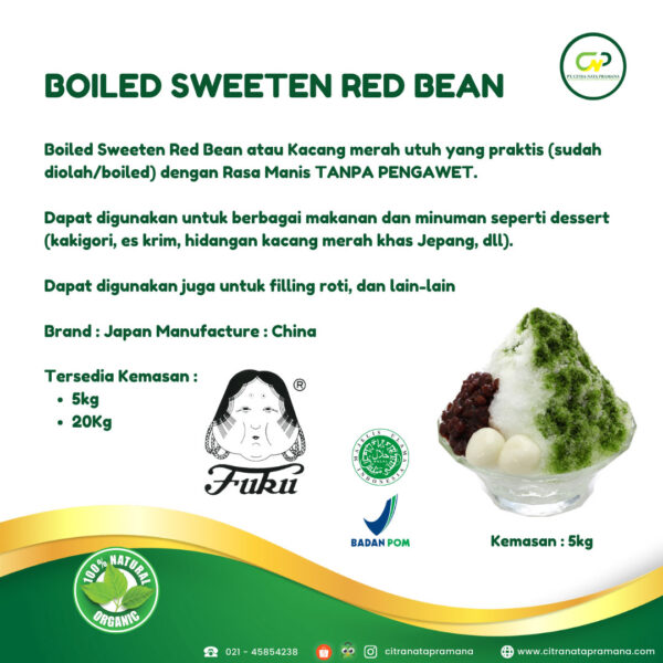 Boiled Sweeten Red Bean