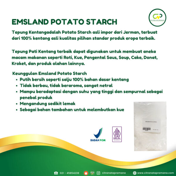 Emsland Potato Tepung Pati Kentang