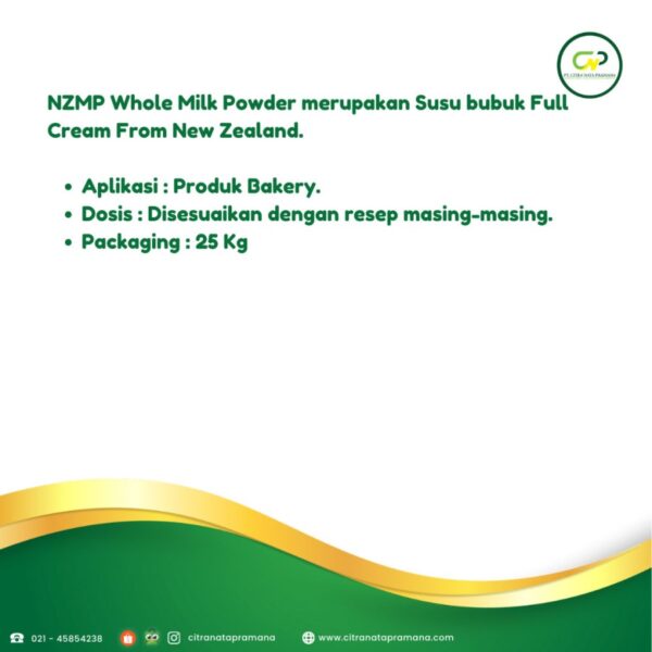 NZMP Milk Powder Susu Bubuk Full Cream
