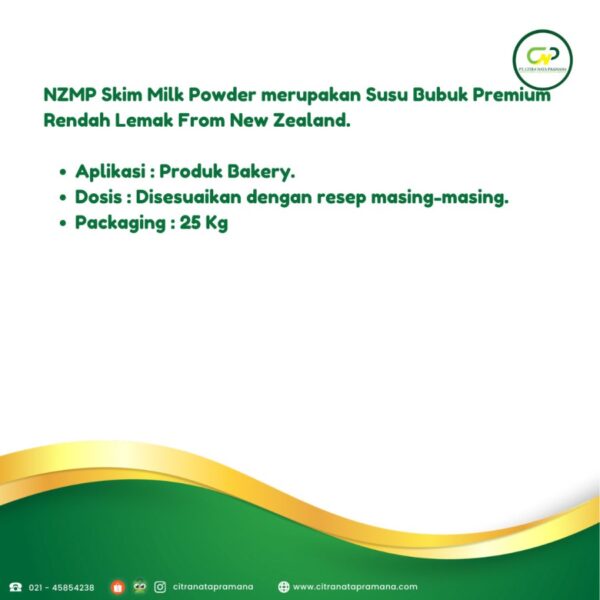 NZMP Skim Milk Susu Bubuk Rendah Lemak