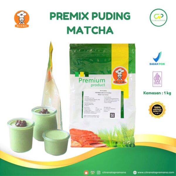 Premix Pudiing Matcha