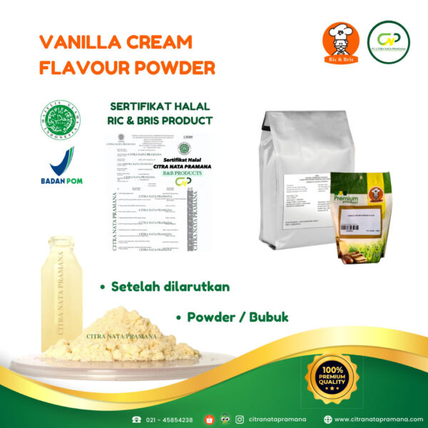 Vanilla Cream Flavour Powder